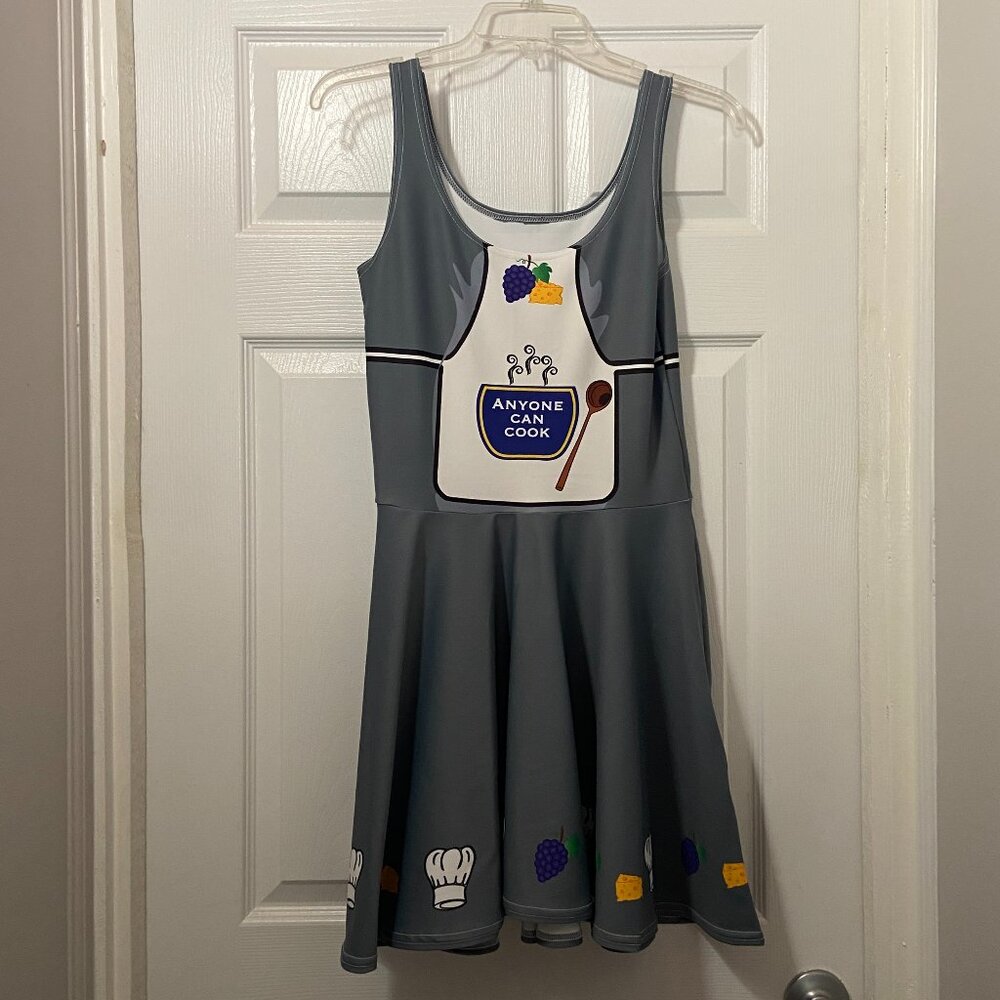 Anyone can Cook theme skater style dress. Xtra-Small NEW by Mouse Runner Design.